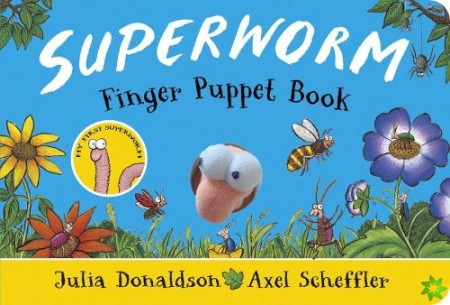 Superworm Finger Puppet Book - the wriggliest, squiggliest superhero ever!