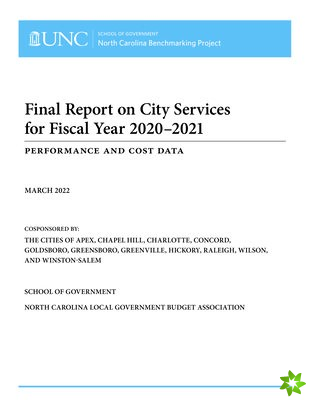 Final Report on City Services for Fiscal Year 2020-2021