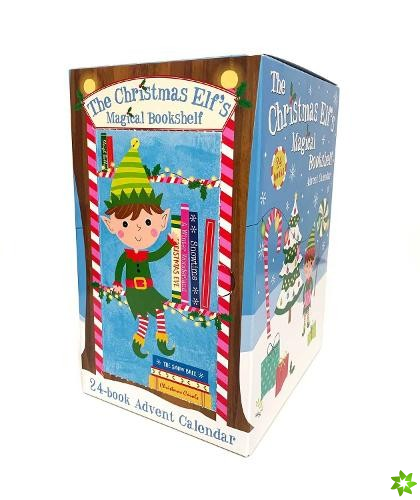 Christmas Elf's Magical Bookshelf Advent Calendar