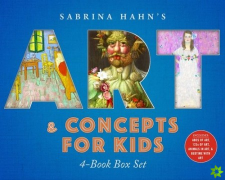 Sabrina Hahn's Art & Concepts for Kids 4-Book Box Set