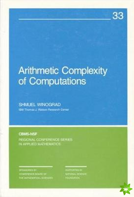 Arithmetic Complexity of Computations