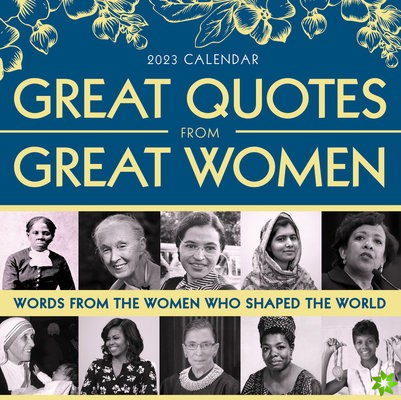 2023 Great Quotes From Great Women Boxed Calendar