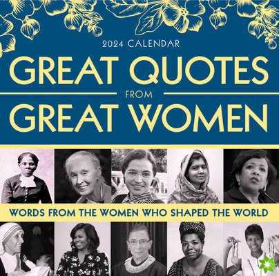 2024 Great Quotes From Great Women Boxed Calendar
