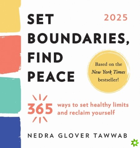 2025 Set Boundaries, Find Peace Boxed Calendar