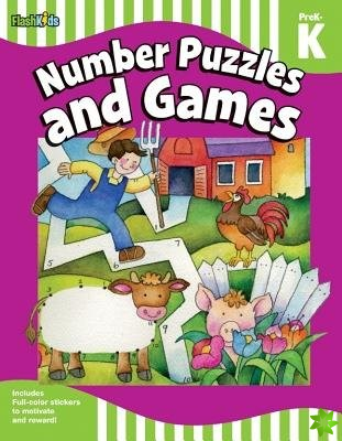 Number Puzzles and Games: Grade Pre-K-K (Flash Skills)