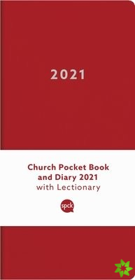 Church Pocket Book and Diary 2021 Red