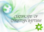 Ecumenical Certificate of Baptism