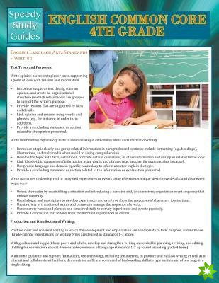 English Common Core 4th Grade (Speedy Study Guide)