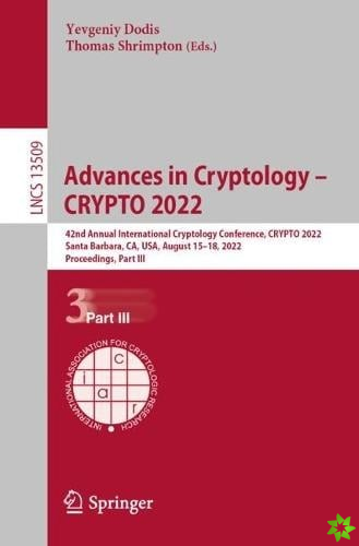 Advances in Cryptology  CRYPTO 2022