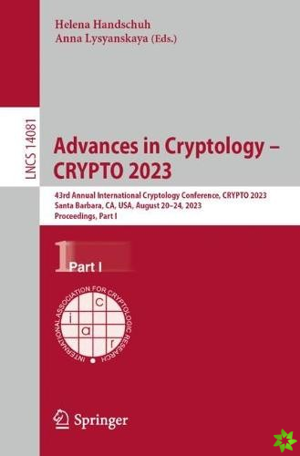 Advances in Cryptology  CRYPTO 2023