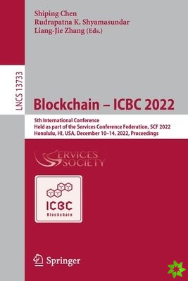 Blockchain  ICBC 2022