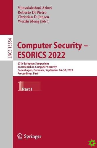 Computer Security  ESORICS 2022
