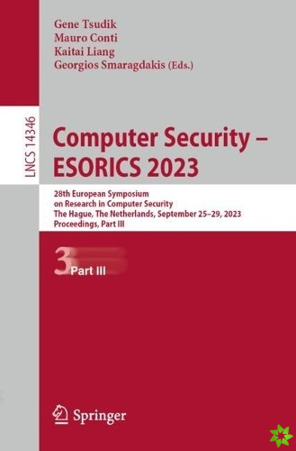 Computer Security  ESORICS 2023