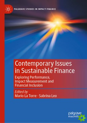 Contemporary Issues in Sustainable Finance