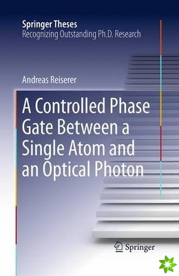 Controlled Phase Gate Between a Single Atom and an Optical Photon
