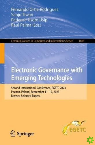 Electronic Governance with Emerging Technologies