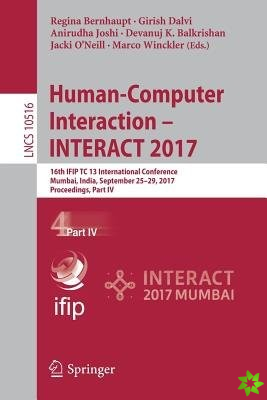 Human-Computer Interaction  INTERACT 2017