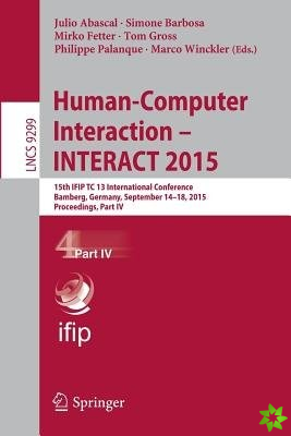 Human-Computer Interaction  INTERACT 2015