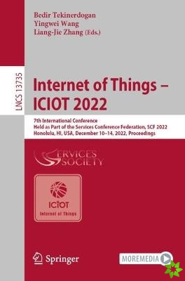 Internet of Things  ICIOT 2022