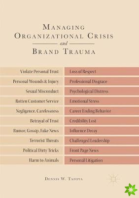Managing Organizational Crisis and Brand Trauma