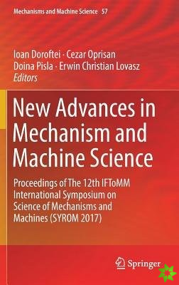 New Advances in Mechanism and Machine Science
