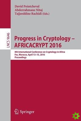 Progress in Cryptology  AFRICACRYPT 2016