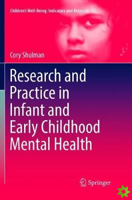 Research and Practice in Infant and Early Childhood Mental Health