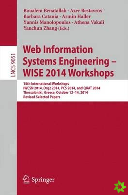 Web Information Systems Engineering  WISE 2014 Workshops