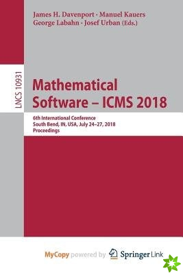 Mathematical Software - ICMS 2018