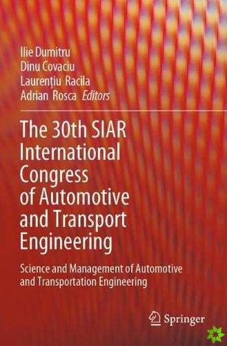 30th SIAR International Congress of Automotive and Transport Engineering