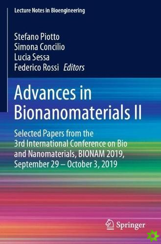 Advances in Bionanomaterials II