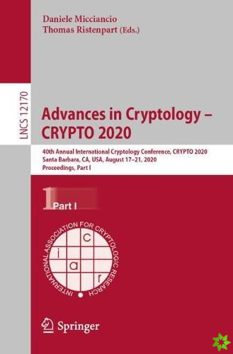 Advances in Cryptology  CRYPTO 2020