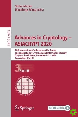 Advances in Cryptology - ASIACRYPT 2020