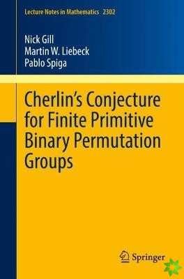 Cherlins Conjecture for Finite Primitive Binary Permutation Groups
