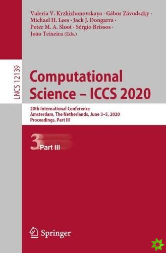 Computational Science  ICCS 2020