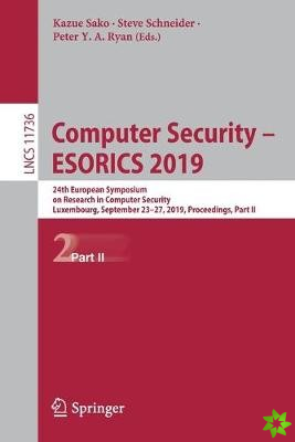 Computer Security  ESORICS 2019