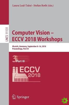 Computer Vision  ECCV 2018 Workshops