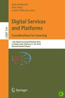 Digital Services and Platforms. Considerations for Sourcing