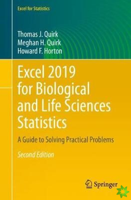 Excel 2019 for Biological and Life Sciences Statistics