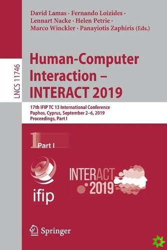 Human-Computer Interaction  INTERACT 2019