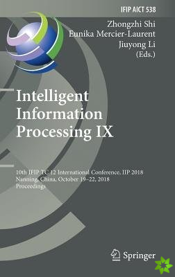 Intelligent Information Processing IX