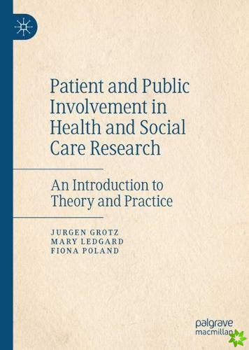 Patient and Public Involvement in Health and Social Care Research