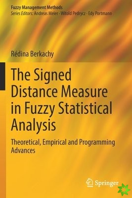 Signed Distance Measure in Fuzzy Statistical Analysis