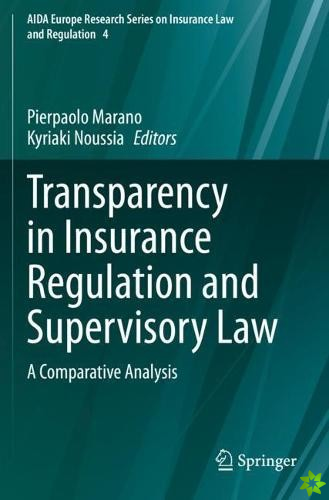 Transparency in Insurance Regulation and Supervisory Law