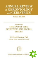 Annual Review of Gerontology and Geriatrics v. 20; Focus on the End of Life - Scientific and Social Issues