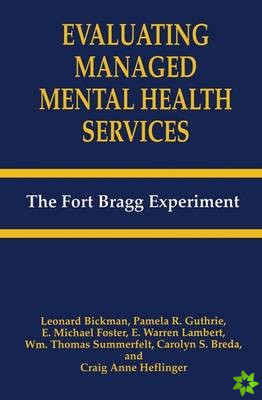 Evaluating Managed Mental Health Services