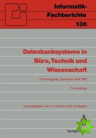 Proc of the Informatik Fachberichte 136 Datenbanksysteme in