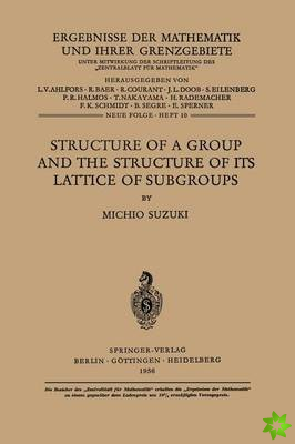 Structure of a Group and the Structure of its Lattice of Subgroups