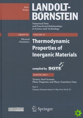 Thermodynamic Properties of Inorganic Materials Compiled by SGTE