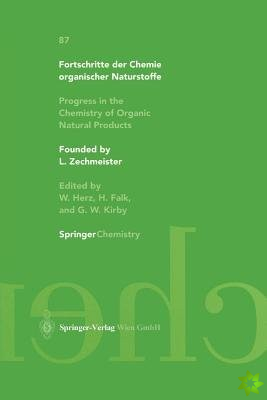 Progress in the Chemistry of Organic Natural Products
